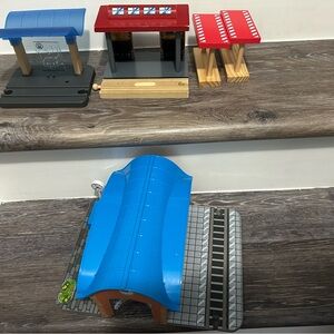 Wooden Train Station lot